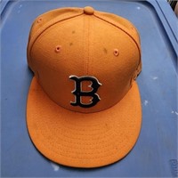 Orange Brooklyn Dodgers Baseball Cap