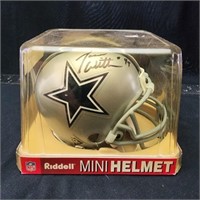 Dallas Cowboy Mini Helmet - SIGNED