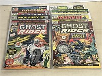 8 Marvel Comics Ghost Rider & Others