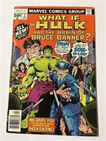 1977 Marvel Comics What If #2 Hulk Bruce Banner