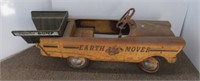 Earth Mover pedal car. Measures: 12 1/4" H x 46