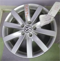 (1) VW OEM Aluminum Wheel. Bolt Circle 5x112mm.