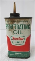 Sinclair 6.5" Tall oil can.