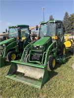 2020 John Deere 2025R Front Wheel Assist Mower-Cab