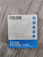 2.5" HDD EXTERNAL CASE for 2.5 inch hard disk