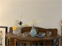 Oil Lamp and Glass