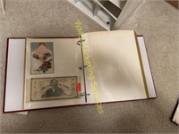 Postcard Album & Other Paper Memorabilia -