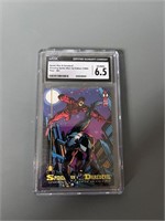 First Edition Spider-Man & Daredevil Card CGC 6.5