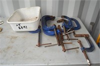 Industrial C-clamps - large