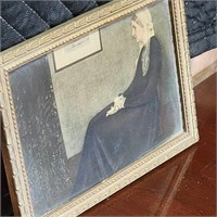 Whistler's Mother Framed Print