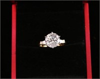 Brilliant Round Solitaire Diamond Ring