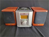 JVC FS-2000GD CD AM/FM Radio Clock