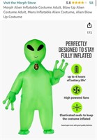 Morph Alien Inflatable Costume Alien Costume