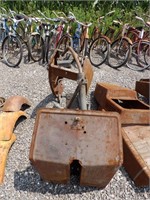 1960'S CUSHMAN STEP THROUGH FRAME FORK FENDER