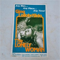 1970's The lonely Women Movie Book