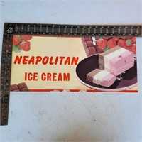 1960's Bennett's Ice Cream Neapolitan Advertising