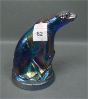 Summit Glass Blue Iridised Polar Bear Paperweight