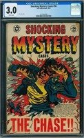 Shocking Mystery Cases 56 L.B. Cole Cover CGC 3.0