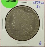 1879-CC Morgan Dollar G