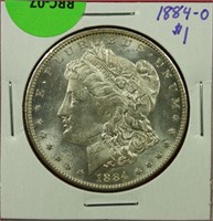 1884-O Morgan Dollar BU