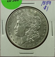 1889 Morgan Dollar BU Cleaned
