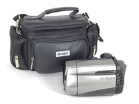 Hitachi 8mm Camcorder w/ Jensen Case & Accessories