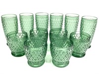 Villeroy & Boch Boston Green Crystal Glasses
