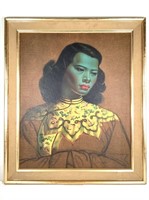 Vladimir Tretchikoff "Chinese Girl" Framed Print