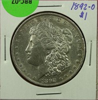 1892-O Morgan Dollar UNC
