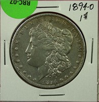 1894-O Morgan Dollar XF Cleaned
