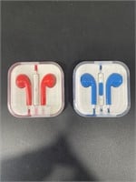 2- Pack 3.5MM STEREO EARPHONES WITH MIC