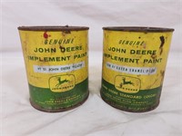 (2) John Deere Paint Cans