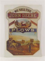 John Deere Plows Sign