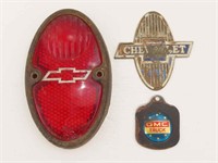 Chevy Tailight, Emblem and Fob
