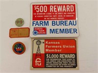 Farm Bureau Signs and Pins