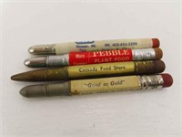 Advertisement Bullet Pencils