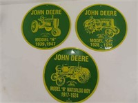John Deere H, N Waterloo, and GP Tractor Sign