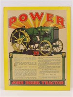 John Deere Tractor Poster