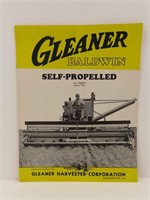 Gleaner Self Propelled Combine Manual