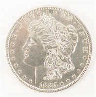 Coin 1885(P) Morgan Silver Dollar-BU