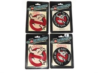 Four (4) 1984 Ghostbusters 2.75" Patches