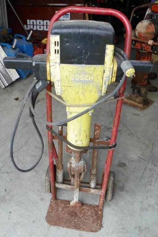 Bosch Electric Jack Hammer w/ carft and tools