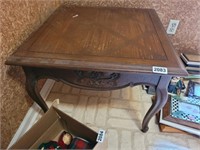 BROWN END TABLE