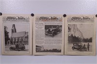 LOT OF 3 ISSUES OF FORD NEWS DEARBORN, MICHIGAN