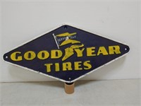 Cast Iron Goodyear Tires Advertising Piece