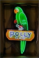 Polly Gas Parrot Neon Sign