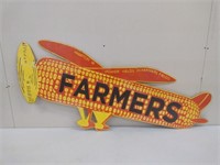 DSP 50" Airplane Farmers Seed Corn Sign