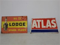 SST ,Two Advertising Pieces, Lodge and Atlas