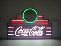 Art Deco Marquis Coca-Cola LED Neon Sign In S