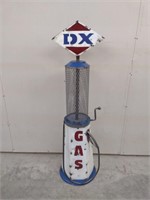 Metal DX Gas Pump Art